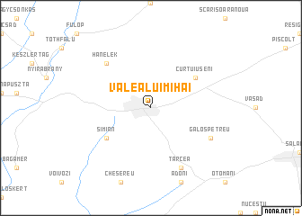 map of Valea lui Mihai