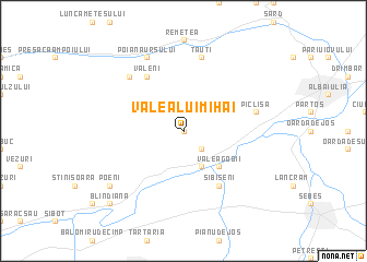 map of Valea lui Mihai