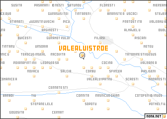 map of Valea lui Stroe