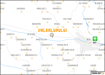 map of Valea Lupului