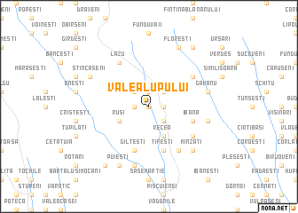 map of Valea Lupului