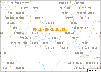 map of Valea Mare de Criş