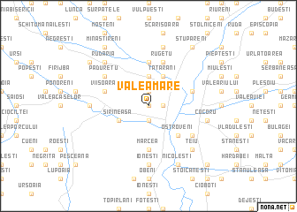 map of Valea Mare