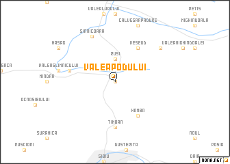 map of Valea Podului