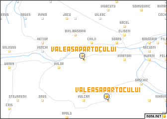 map of Valea Sapartocului