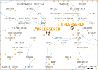 map of Valea Seacă