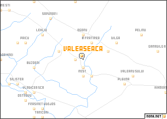 map of Valea Seacă