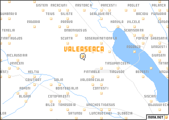 map of Valea Seacă