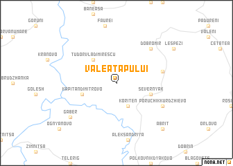 map of Valea Ţapului