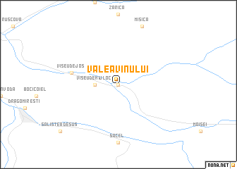 map of Valea Vinului