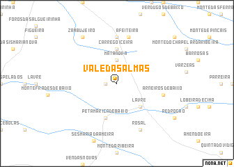 map of Vale das Almas
