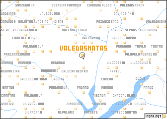 map of Vale das Matas