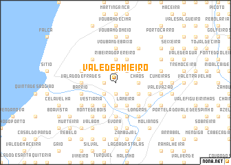 map of Vale de Amieiro