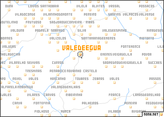 map of Vale de Égua