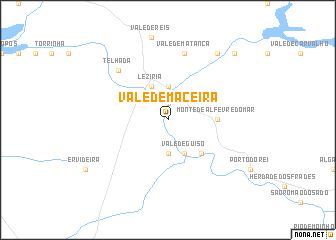map of Vale de Maceira