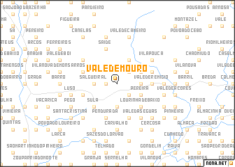 map of Vale de Mouro