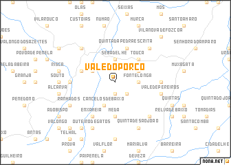 map of Vale do Porco