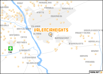 map of Valencia Heights