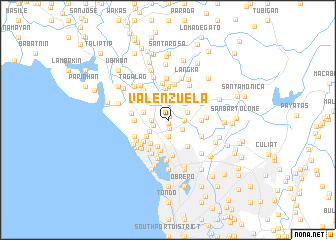 map of Valenzuela