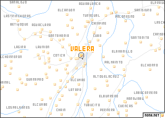 map of Valera
