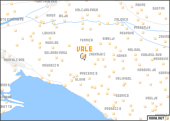 map of Vale