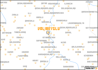 map of Valī Beyglū