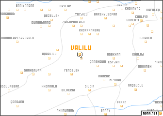 map of Valīlū