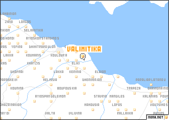 map of Valimítika