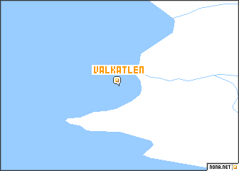 map of Val\