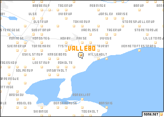 map of Vallebo