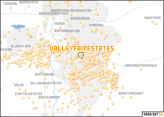 map of Valley Fair Estates