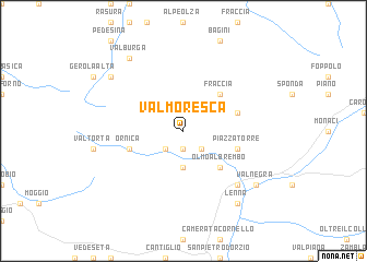 map of Valmoresca