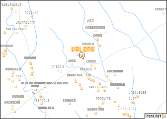 map of Valone