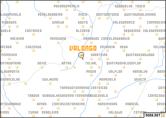 map of Valongo