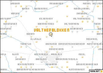 map of Valtherblokken