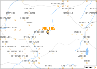 map of Váltos