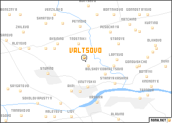 map of Val\