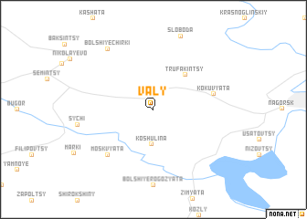 map of Valy