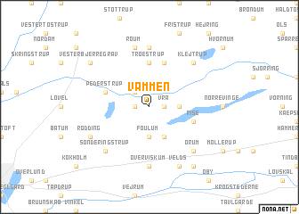 map of Vammen