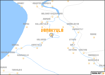 map of Vanakyula