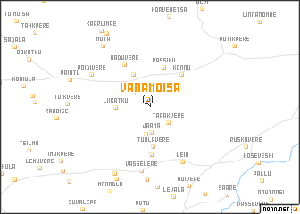 map of Vanamõisa