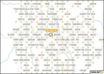 map of Vanam