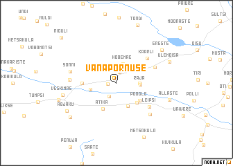 map of Vana-Pornuse