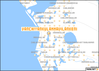 map of Vanchiyankulam Mavilankeni