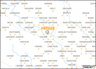 map of Vân Ðuệ