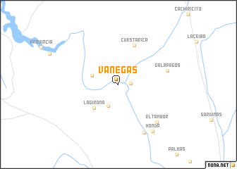 map of Vanegas