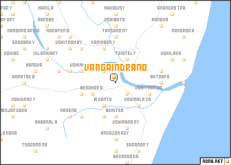 map of Vangaindrano