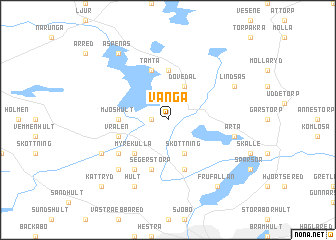 map of Vänga