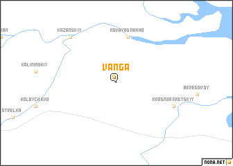 map of Vanga