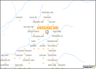 map of Vang Ma Chài